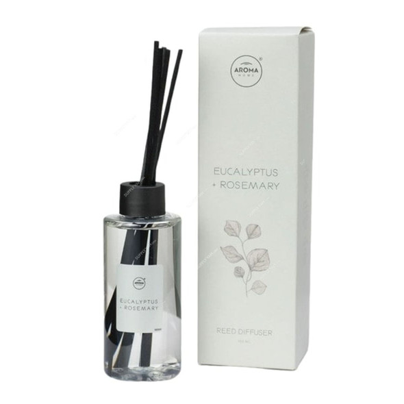 Aroma Home Reed Diffuser, Eucalyptus and Rosemary, 150ML