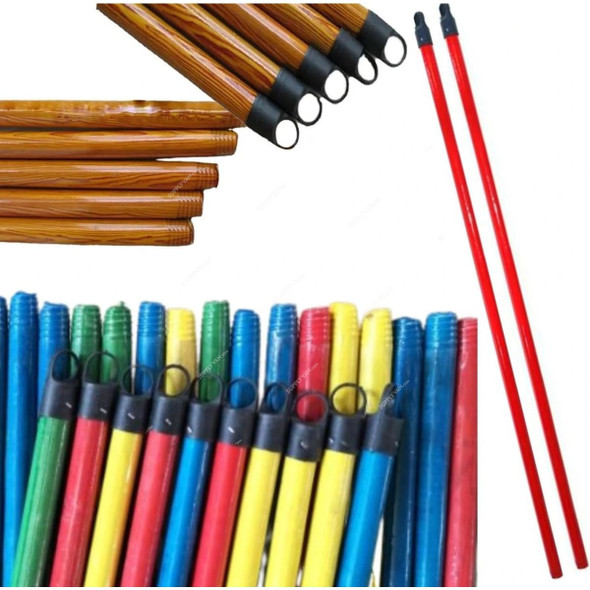 Swish Broom Handle, Wood, 120cm Length, 5 Pcs/Pack