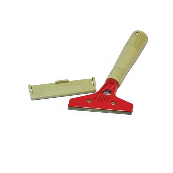 Akc Spade With Plastic Handle, SC01, Red/White