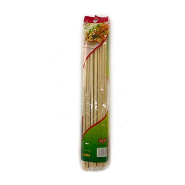 Akc Bamboo Skewers, BS14, 6MM Width x 16 Inch Length, 25 Pcs/Pack