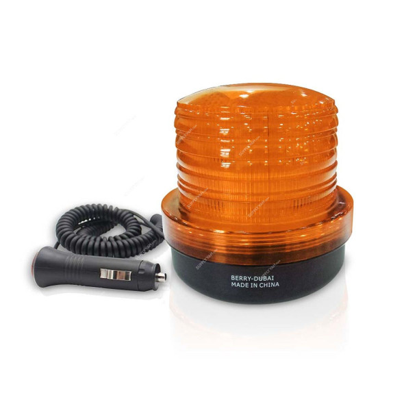 Rotating Warning Light, CH-90452, 220V, Orange