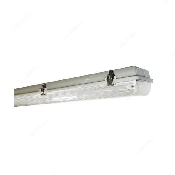 Warrior LED Batten Fitting With 2 LED Tube Lights, ML-2X36W, 36W, 4 Feet