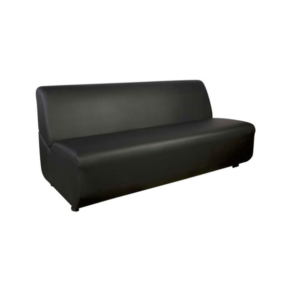 Coco Three Seater Custom Sofa, Black