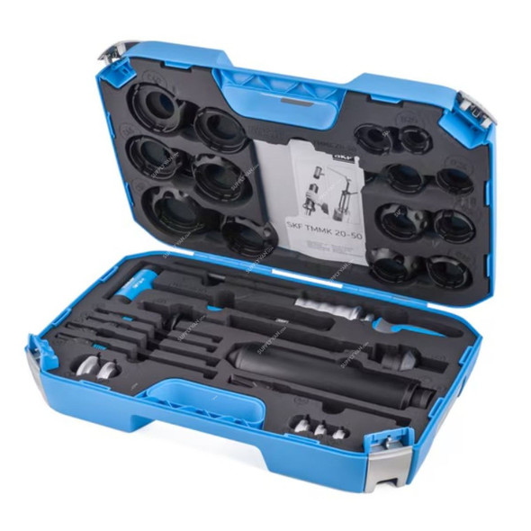 Skf Combined Mounting and Dismounting Kit For Deep Groove Ball Bearings, TMMK-20-50, Blue/Black