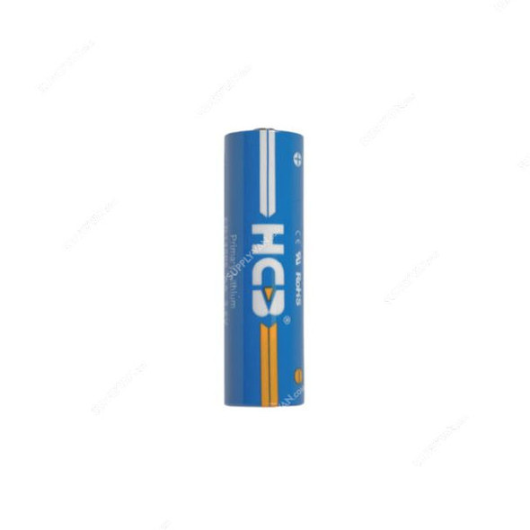 Hcb Li-SOCl2 Cylindrical Battery, ER14505, 3.6V, 2600mAh