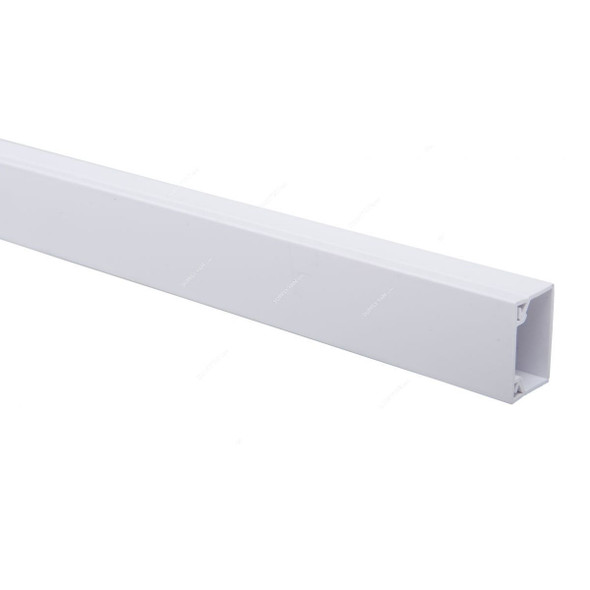 Precision Self-Adhesive Cable Trunking, PVC, 50MM Height x 50MM Width x 2900MM Length