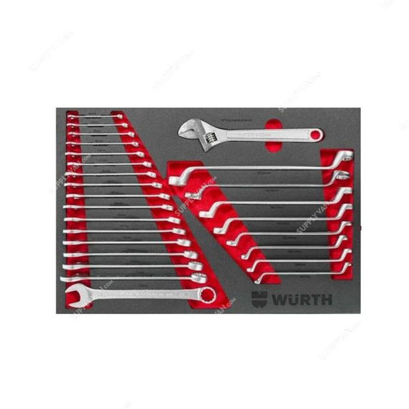 Wurth Roller Cabinet Tool Set, 0962100246, 7 Drawers, 246 Pcs/Set