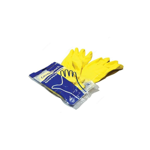 Household Hand Gloves, HG03Y-S, Rubber, S, Yellow