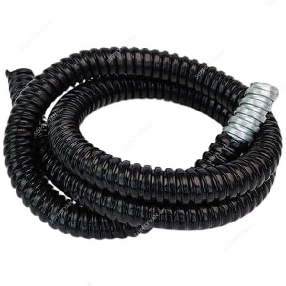 Cavil Flexible Conduit Pipe, C-FCP20-15-UTH, Alloy Steel, 20CM Dia x 15 Mtrs Length, PVC Coated