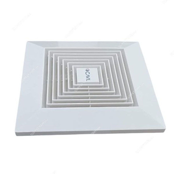 Cavil Ceiling Mounted Exhaust Fan, C-BPT-12-UTH, 48W, 12 Inch Dia, White