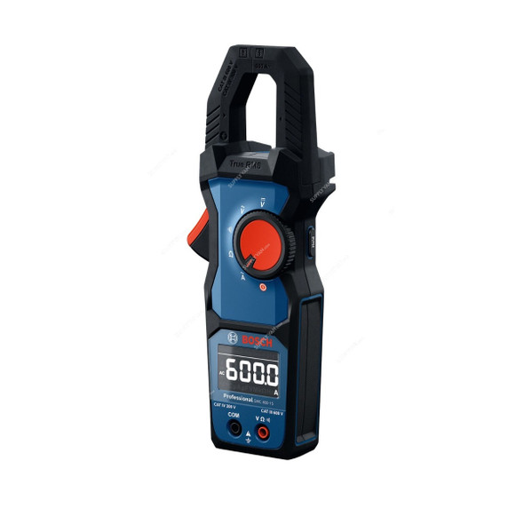 Bosch Professional Clamp Meter, GMC-600-15, IP54, 600VAC/DC, 600A