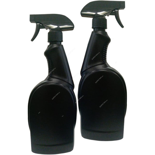 Swish Super Spray Bottle, HDPE, 800ML, Black, 2 Pcs/Pack