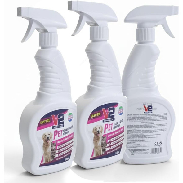 Swish Super Pet Stain and Odor Remover, R-574231, Unscented, 500ML, 3 Pcs/Pack