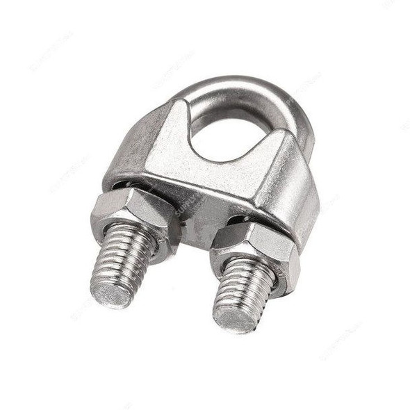 Wire Rope Clip, Galvanized Steel, 6MM