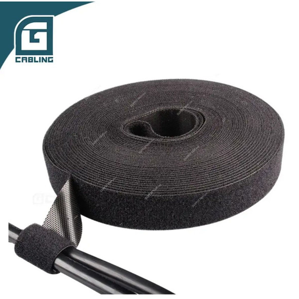 Velcro Cable Tie, 15MM Width x 5 Mtrs Length, Black