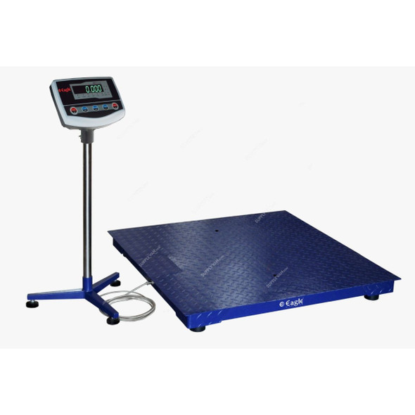 Eagle Floor Weighing Scale, PLT-12M, Econ, 1200 x 1200MM Platform Size, 2000 Kg Weight Capacity
