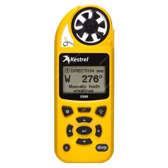 Kestrel Non-Link Weather Meter, 5500, IP67, Yellow