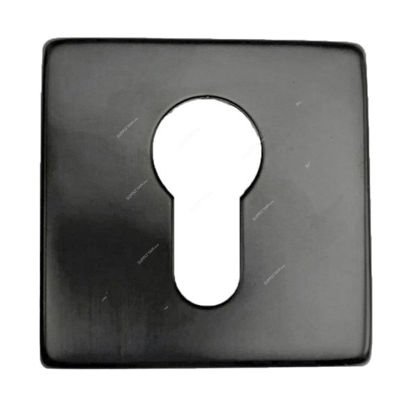Dorfit Euro Profile Key Hole, DTES002-MB, Stainless Steel, 53MM Width x 53MM Length, Matt Black