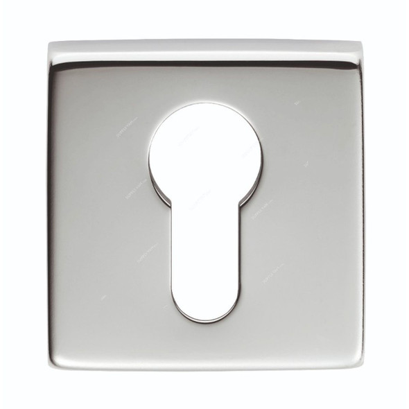 Dorfit Euro Profile Key Hole, DTES002-SN, Stainless Steel, 53MM Width x 53MM Length, Satin
