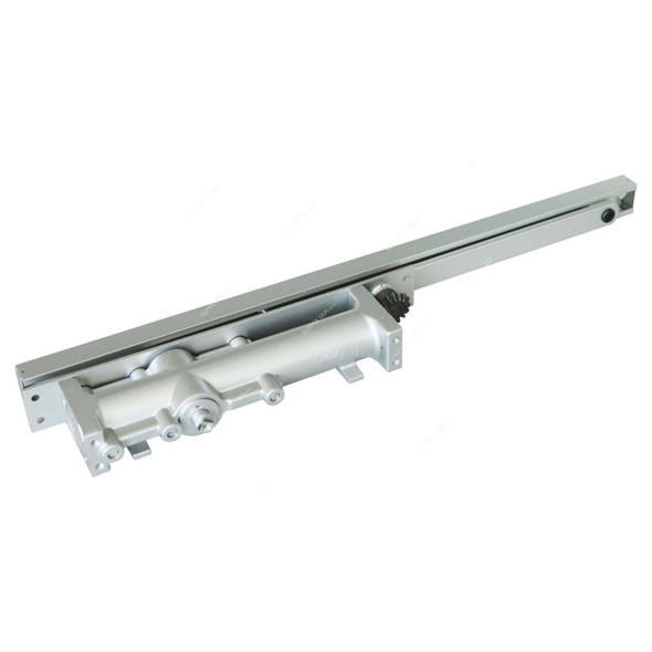 Dorfit Door Closer, DTDC992, Aluminium, 950-1250MM Door Width, 40-120 Kg Weight Capacity, Silver