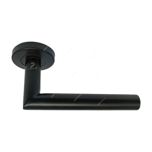 Dorfit Tubular Lever Handle, DTTH003-MB, Stainless Steel, 53MM Base Dia x 135MM Handle Length, Matt Black