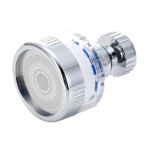 Faucet Water Filter, J9-VP7E-ZFEX, ABS/Stainless Steel, 5CM Dia x 6.5CM Length