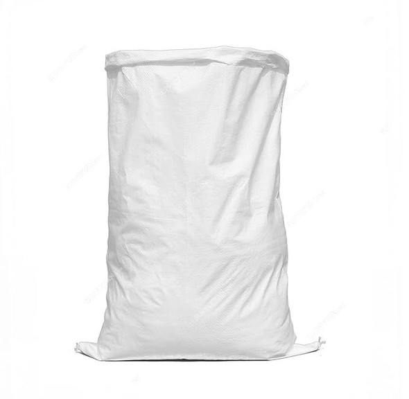 Gunny Bag, Plastic, 120CM Width x 160CM Height, White