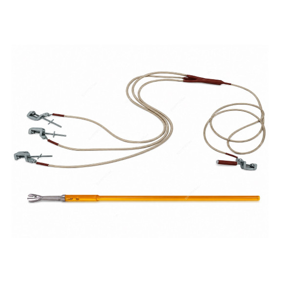 Substation Earthing Short Circuit Kit With Hot Stick, PEE-33KV, PEE Series, 11 to 33KV