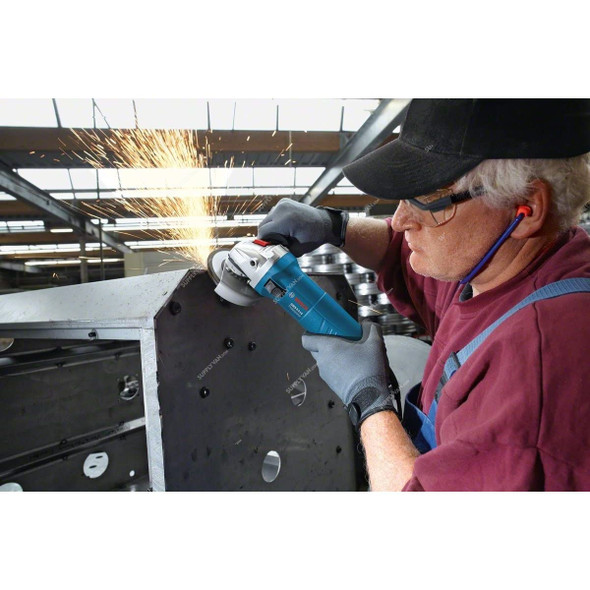 Bosch Professional Angle Grinder, GWS-9-115-CB, 900W, 115MM Disc Dia