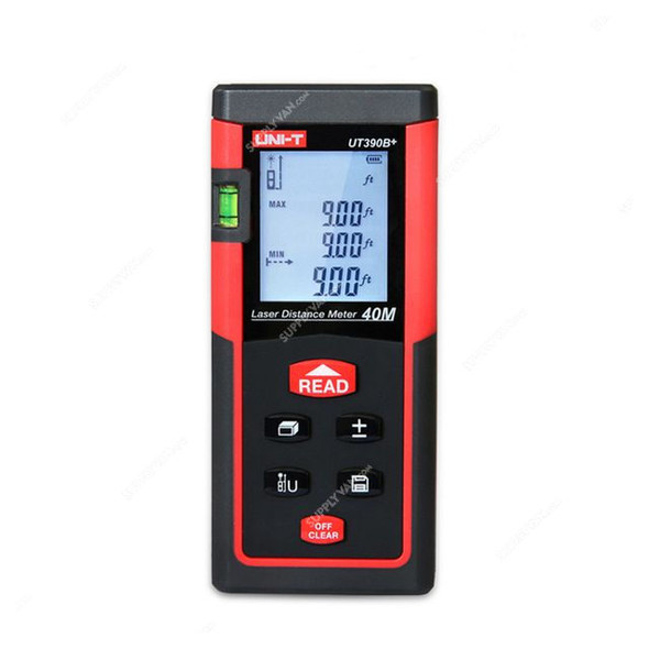 Uni-T Laser Distance Meter, UT390B+, 40Mtrs