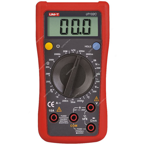 Uni-T Palm Size Digital Multimeter, UT132C