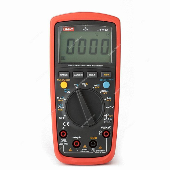 Uni-T True RMS Digital Multimeter, UT139C