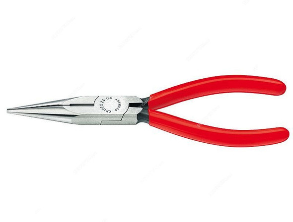 Knipex Snipe Nose Side Cutting Plier, 2501160, 6-1/4 Inch