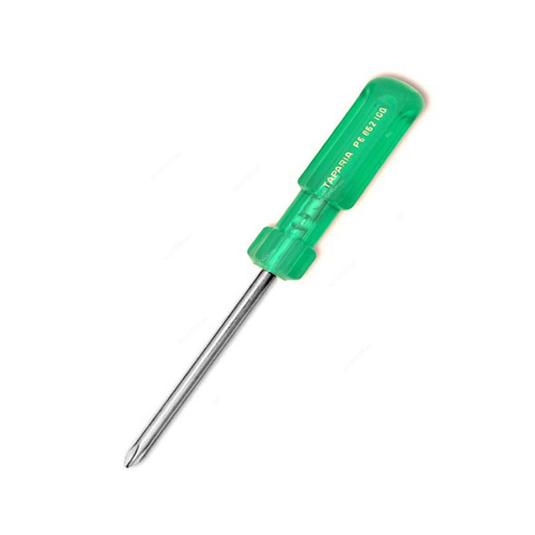 Taparia Phillips Screwdriver, P6-862-100, PH2 Tip Size x 100MM Blade Length