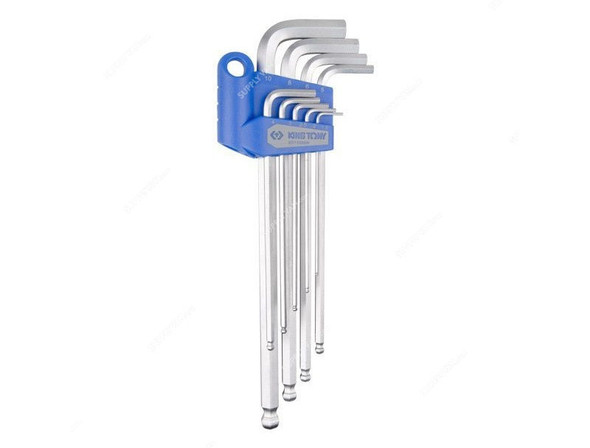 Kingtony Ball Head Hex Key Set, 20109MR, 9 Pcs/Set