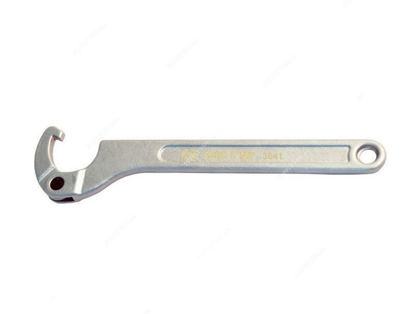 Kingtony Adjustable Hook Spanner Wrench, 3641C0, 80-120MM