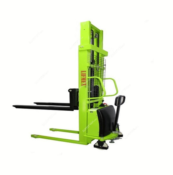 Lifmex Semi Electric Stacker, LSE1T, 1.6 Mtrs Lifting Height, 1000 Kg Weight Capacity