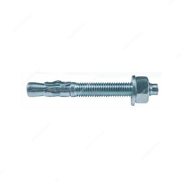 Fischer Throughbolt Wedge Anchor, FWA-10x80, 10mm, PK50