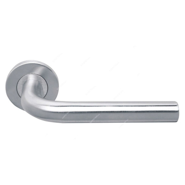 Dorfit Mortise Rose Lever Handle, DTTH002, 19mm, SS, Satin