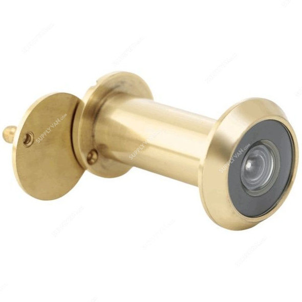 Dorfit Door Viewer with Cover, DTDV001, Brass, Satin Nickel