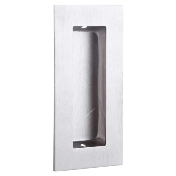 Dorfit Rectangle Sliding Furniture Handle, DTFH010, SS, Satin