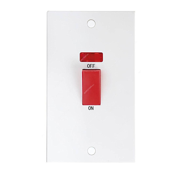 Tenby DP Switch, 7777, w/ Power Indicator, 45A, 250VAC