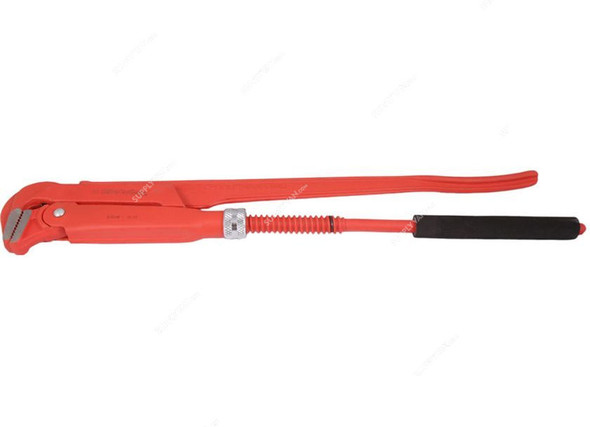 Ega Master Swedish Pipe Wrench, 61048, 90 Deg, 550MM Length