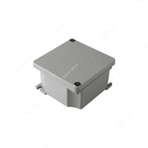 Gewiss Junction Box, GW76261, IP66, 91x91x54MM, Aluminium