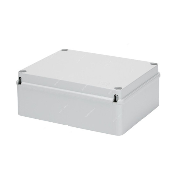 Gewiss Junction Box, GW44208, IP56, 240x190x90MM, Light Grey