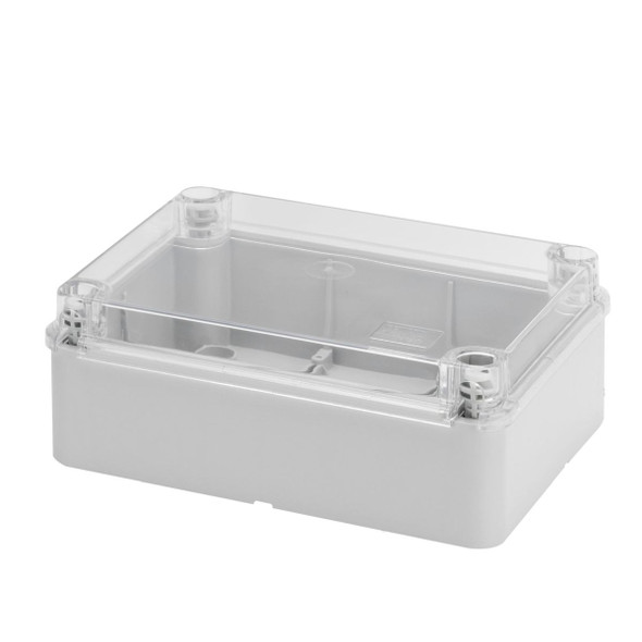 Gewiss Junction Box, GW44429, IP56, 300MM Length x 220MM Width, Light Grey