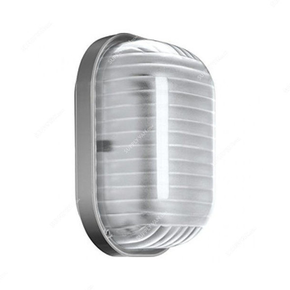 Gewiss Outdoor Wall Lamp, GW80613, IP55, 26W, Light Grey