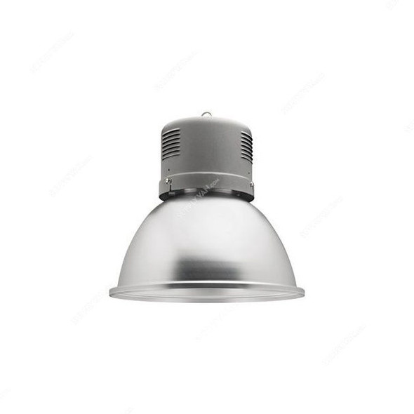 Gewiss Highbay Light, GW84121, wo/Lamp, 400W, E40, Unwired, Graphite Grey