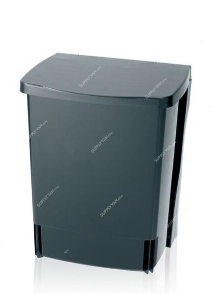 Brabantia Built-in Bin, 395246, 10 Litres, Rectangle, Fpp, Black