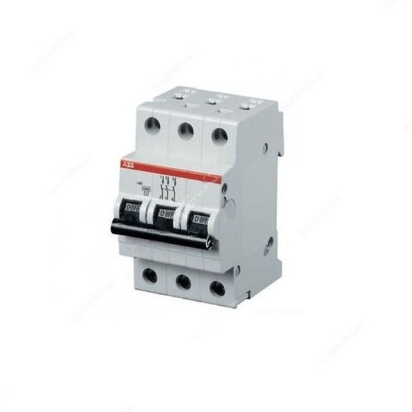 Abb Miniature Circuit Breaker, SH203-C20, 3P, Curve C, 20A